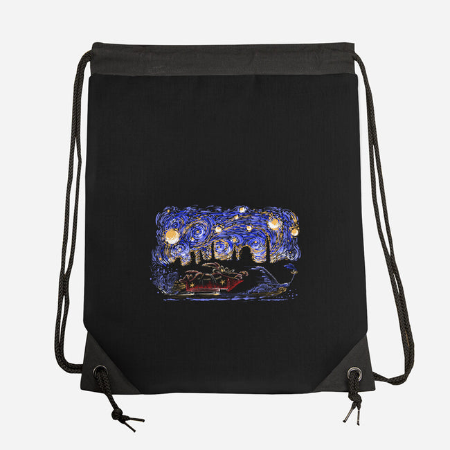 Starry Canyon-None-Drawstring-Bag-zascanauta