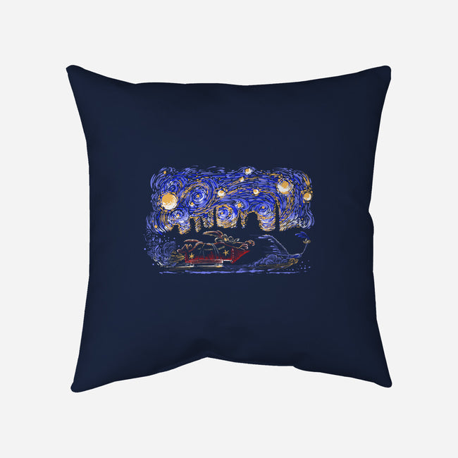 Starry Canyon-None-Non-Removable Cover w Insert-Throw Pillow-zascanauta