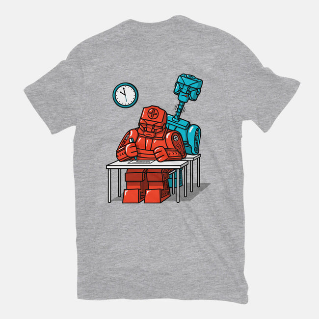 Robot Exam-Youth-Basic-Tee-Raffiti