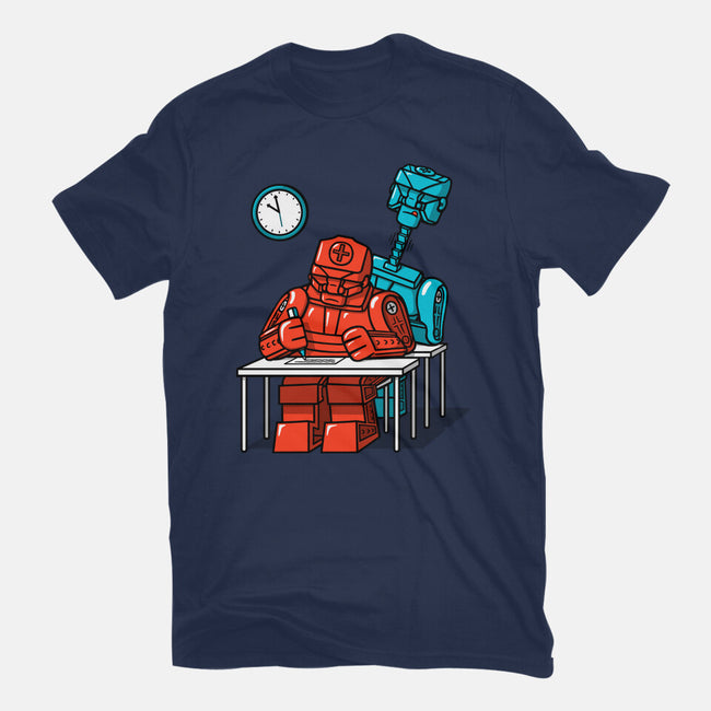 Robot Exam-Youth-Basic-Tee-Raffiti