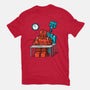 Robot Exam-Womens-Basic-Tee-Raffiti