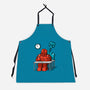 Robot Exam-Unisex-Kitchen-Apron-Raffiti