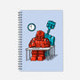 Robot Exam-None-Dot Grid-Notebook-Raffiti