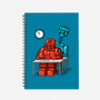 Robot Exam-None-Dot Grid-Notebook-Raffiti