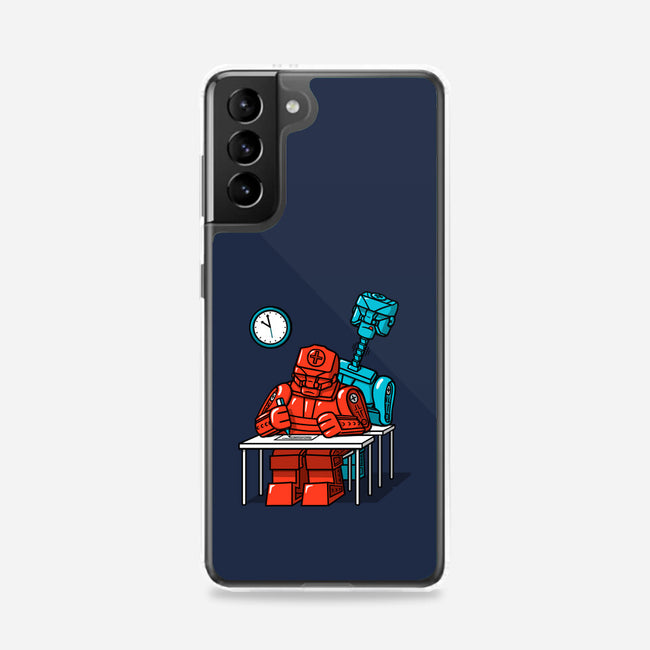 Robot Exam-Samsung-Snap-Phone Case-Raffiti