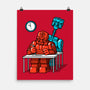 Robot Exam-None-Matte-Poster-Raffiti