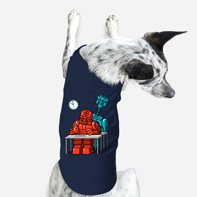 Robot Exam-Dog-Basic-Pet Tank-Raffiti