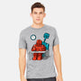 Robot Exam-Mens-Heavyweight-Tee-Raffiti