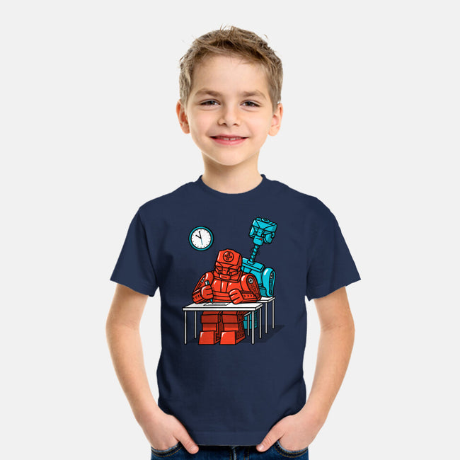 Robot Exam-Youth-Basic-Tee-Raffiti