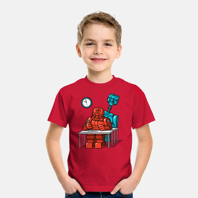 Robot Exam-Youth-Basic-Tee-Raffiti