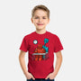 Robot Exam-Youth-Basic-Tee-Raffiti