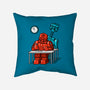 Robot Exam-None-Non-Removable Cover w Insert-Throw Pillow-Raffiti