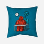 Robot Exam-None-Removable Cover w Insert-Throw Pillow-Raffiti