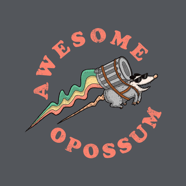 Awesome Opossum-None-Fleece-Blanket-sachpica