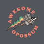 Awesome Opossum-Womens-V-Neck-Tee-sachpica