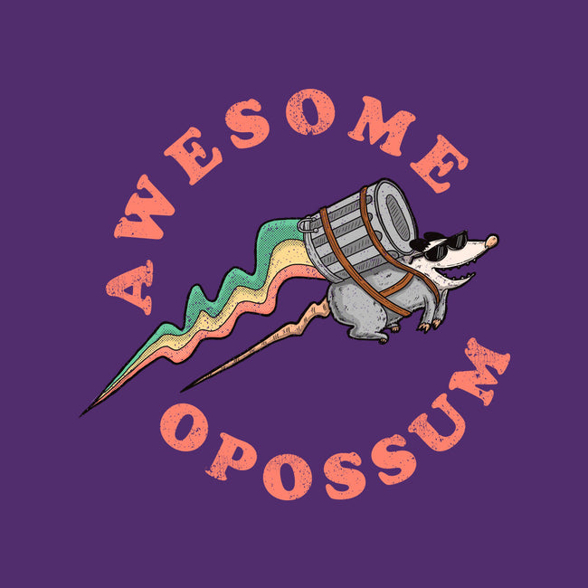 Awesome Opossum-Womens-Off Shoulder-Tee-sachpica