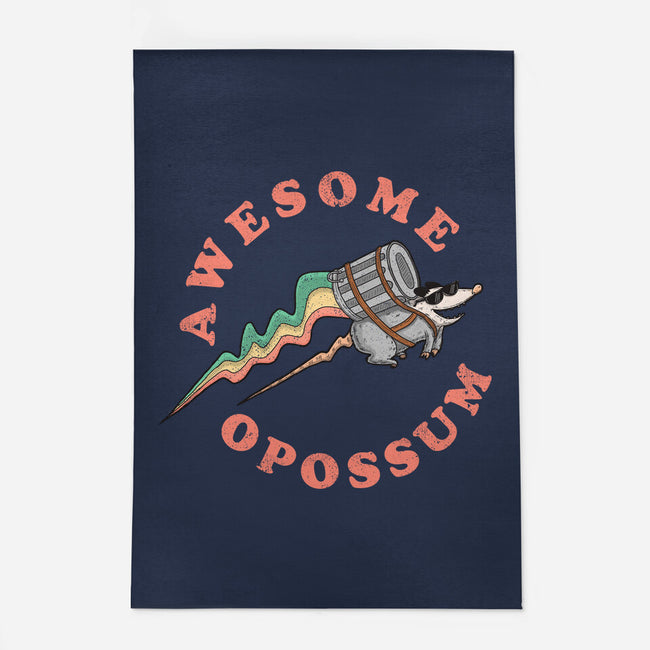 Awesome Opossum-None-Outdoor-Rug-sachpica