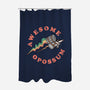 Awesome Opossum-None-Polyester-Shower Curtain-sachpica
