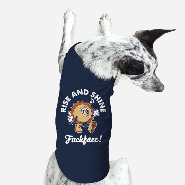 Rise And Shine-Dog-Basic-Pet Tank-Nemons