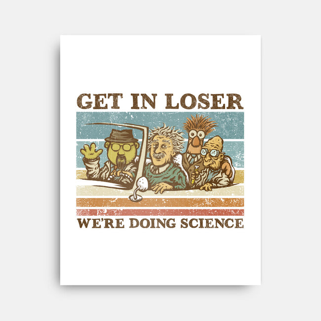 We're Doing Science-None-Stretched-Canvas-kg07