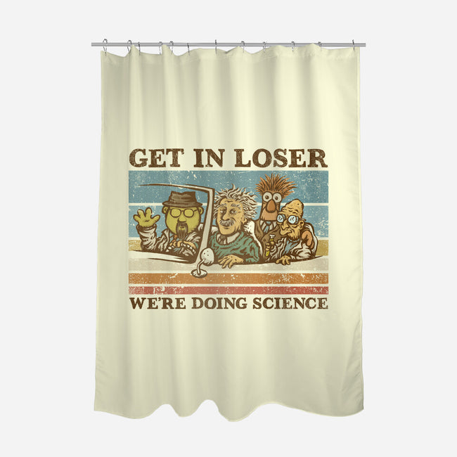 We're Doing Science-None-Polyester-Shower Curtain-kg07