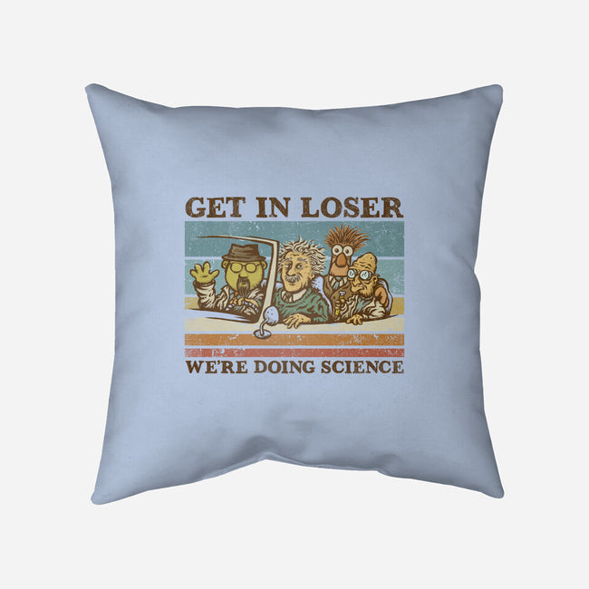 We're Doing Science-None-Non-Removable Cover w Insert-Throw Pillow-kg07