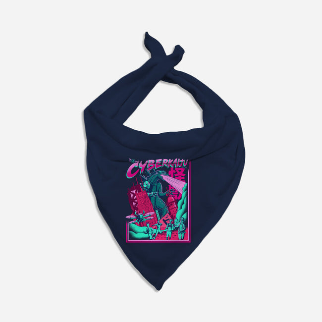 Cyber Kaiju-Cat-Bandana-Pet Collar-sachpica