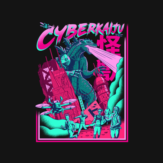 Cyber Kaiju-Womens-Off Shoulder-Tee-sachpica