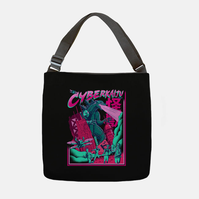 Cyber Kaiju-None-Adjustable Tote-Bag-sachpica