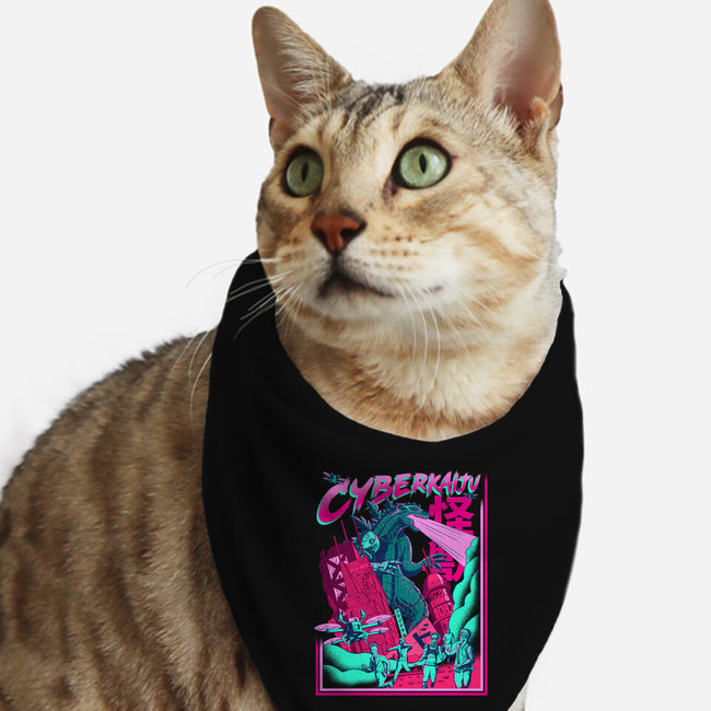 Cyber Kaiju-Cat-Bandana-Pet Collar-sachpica