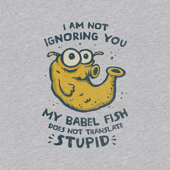 Babel Fish-Unisex-Pullover-Sweatshirt-kg07