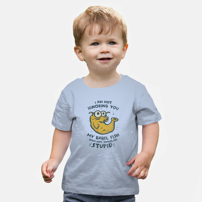 Babel Fish-Baby-Basic-Tee-kg07