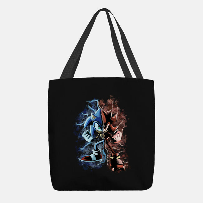 Two Faces Speed-None-Basic Tote-Bag-nickzzarto