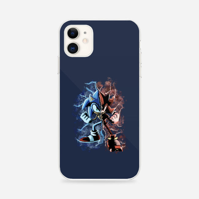 Two Faces Speed-iPhone-Snap-Phone Case-nickzzarto