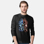 Two Faces Speed-Mens-Long Sleeved-Tee-nickzzarto