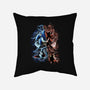 Two Faces Speed-None-Removable Cover-Throw Pillow-nickzzarto
