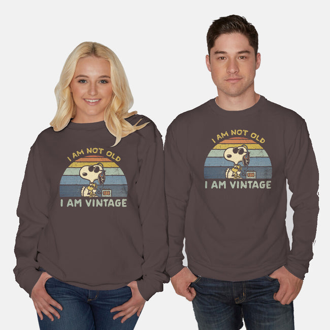 I Am Vintage-Unisex-Crew Neck-Sweatshirt-kg07