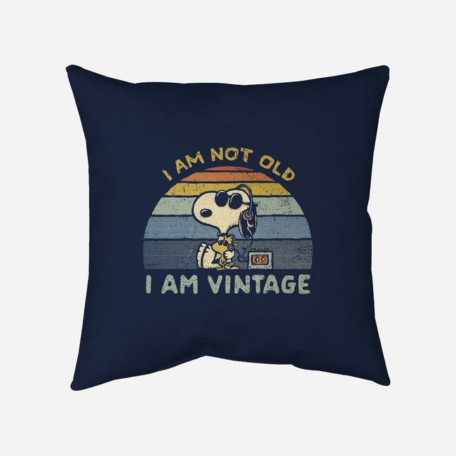 I Am Vintage-None-Non-Removable Cover w Insert-Throw Pillow-kg07