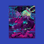 Neon Moon Eclipse-None-Glossy-Sticker-Bruno Mota
