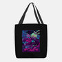 Neon Moon Eclipse-None-Basic Tote-Bag-Bruno Mota