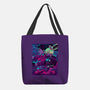 Neon Moon Eclipse-None-Basic Tote-Bag-Bruno Mota