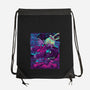 Neon Moon Eclipse-None-Drawstring-Bag-Bruno Mota