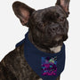 Neon Moon Eclipse-Dog-Bandana-Pet Collar-Bruno Mota