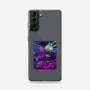 Neon Moon Eclipse-Samsung-Snap-Phone Case-Bruno Mota