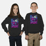 Neon Moon Eclipse-Youth-Crew Neck-Sweatshirt-Bruno Mota