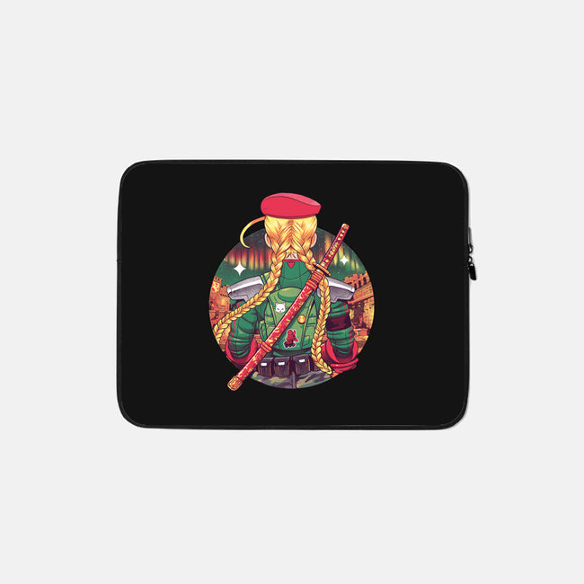 Autumn Fighter-None-Zippered-Laptop Sleeve-Bruno Mota