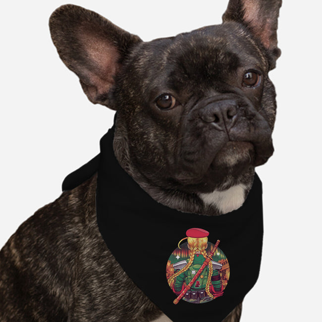 Autumn Fighter-Dog-Bandana-Pet Collar-Bruno Mota