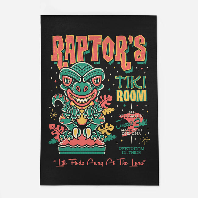 Raptor Tiki Room-None-Outdoor-Rug-Nemons