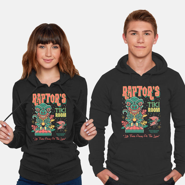 Raptor Tiki Room-Unisex-Pullover-Sweatshirt-Nemons