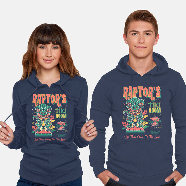 Raptor Tiki Room-Unisex-Pullover-Sweatshirt-Nemons